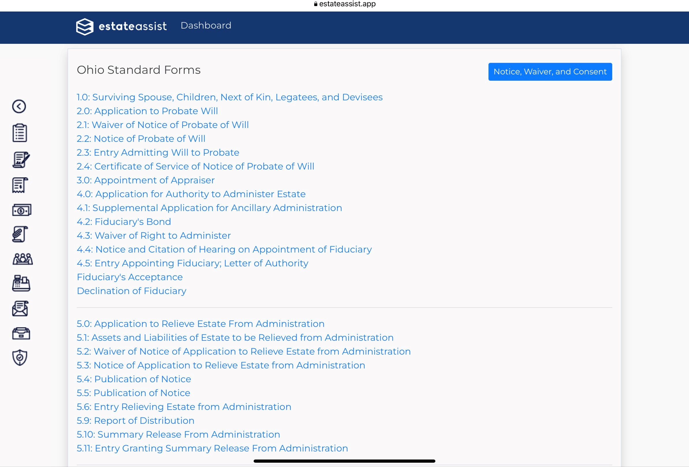 Screenshot: Automated Pleading Generation